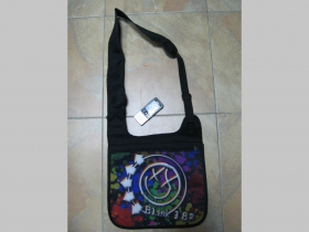 Blink 182 pevná textilná taška cez plece, nastaviteľná 100%polyester cca. 27x32x10cm
